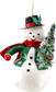 deCarlini Snowman Holding Christmas Tree