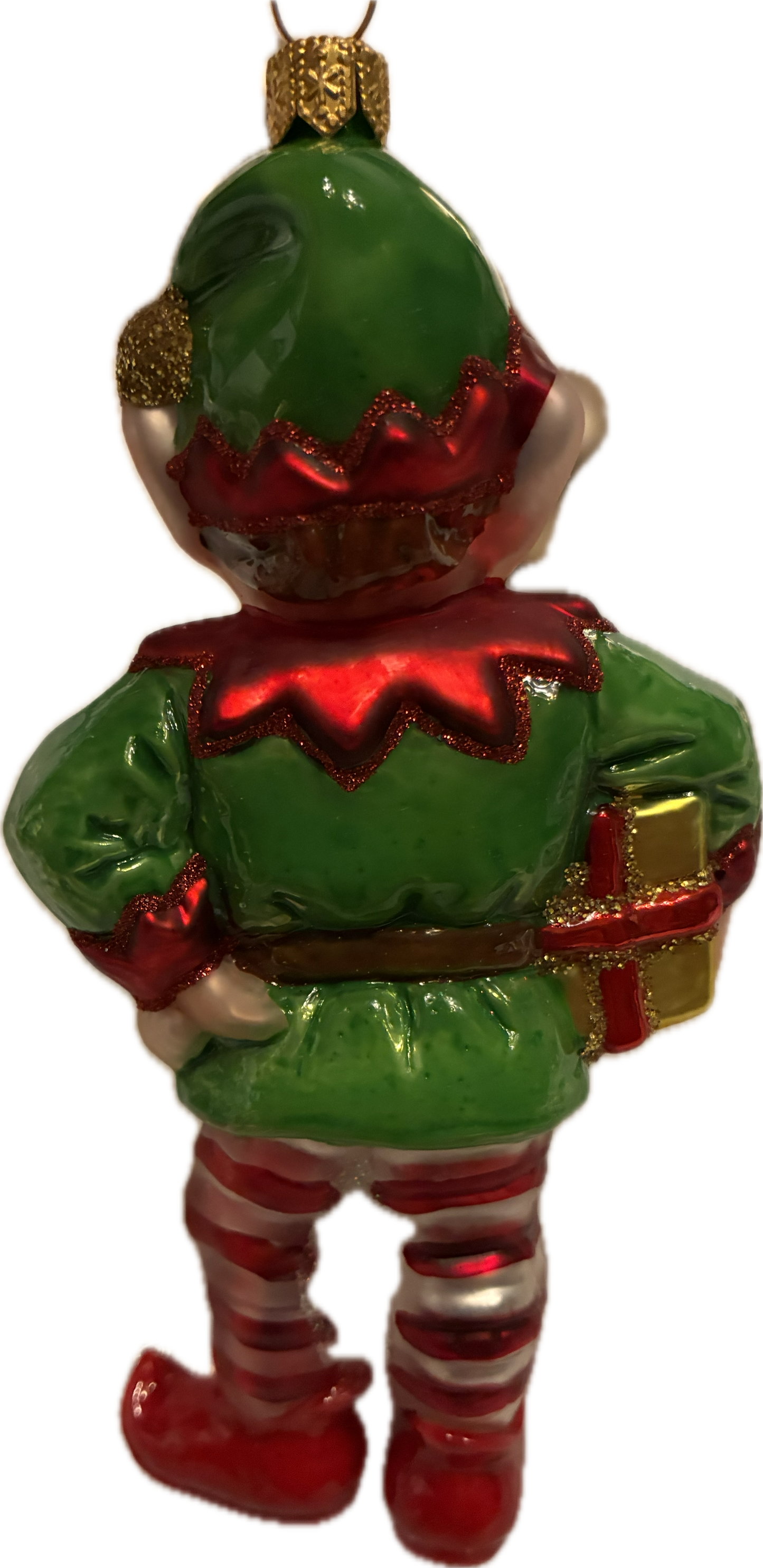 Elf with Present