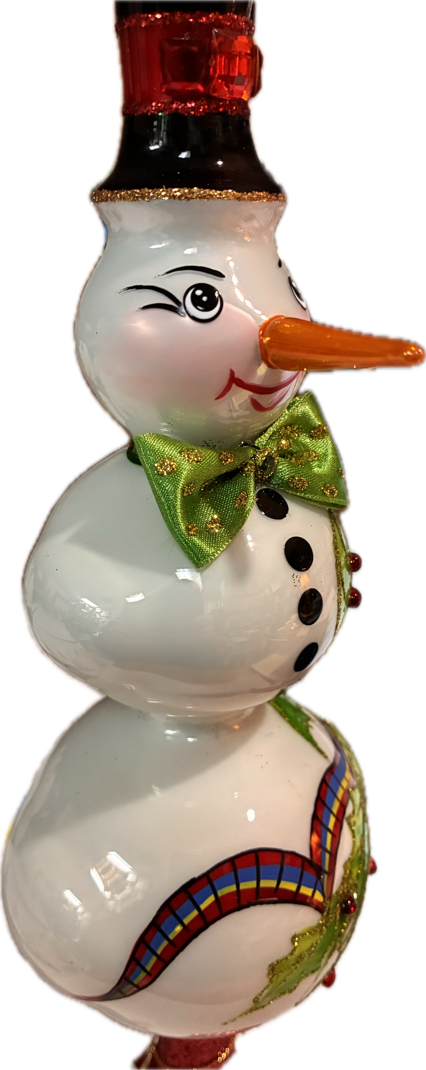 Morawski Oval Snowman Topper