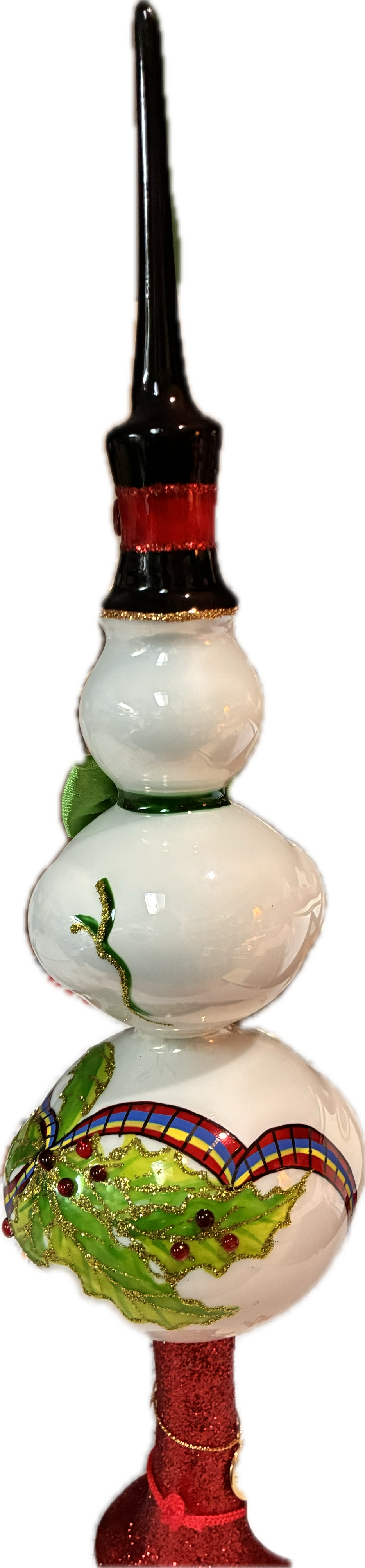Morawski Oval Snowman Topper