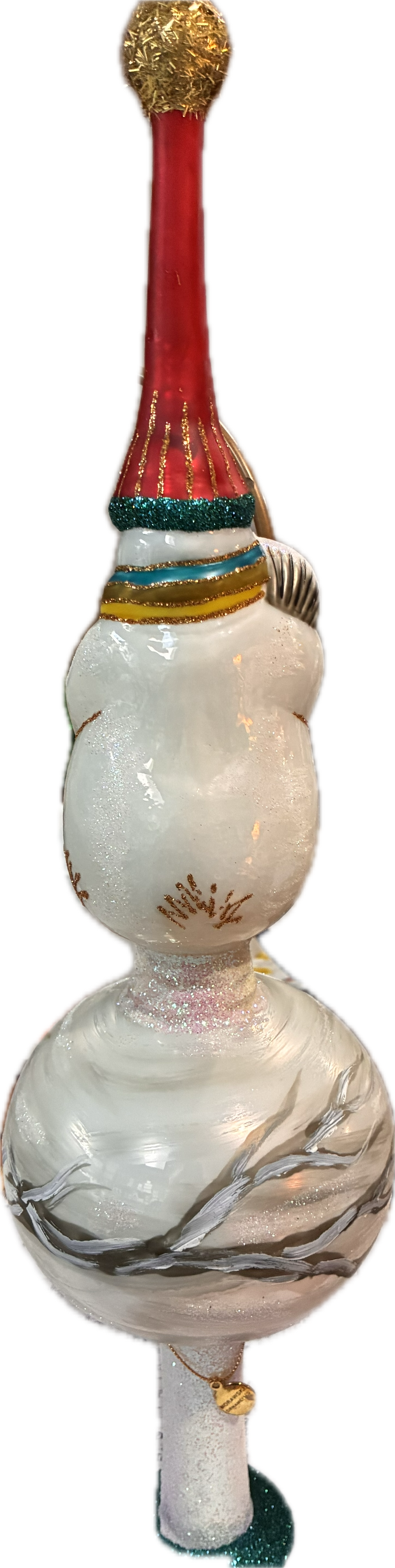 Morawski SNOWMAN RED HAT TOPPER