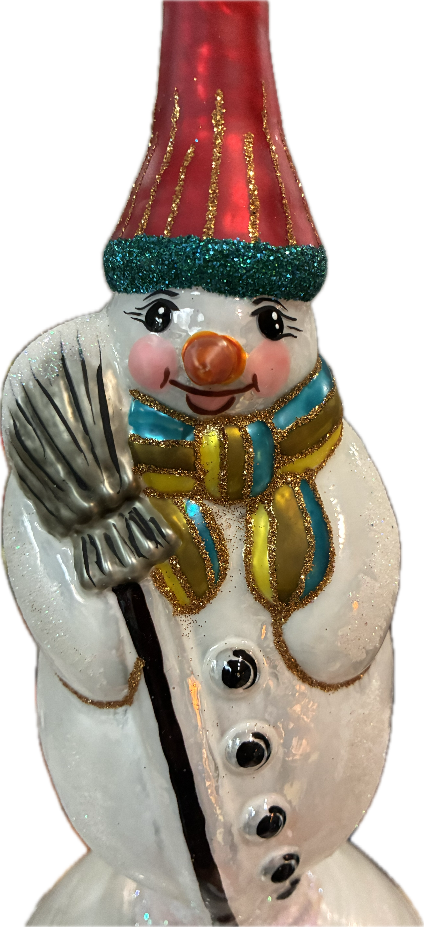 Morawski SNOWMAN RED HAT TOPPER