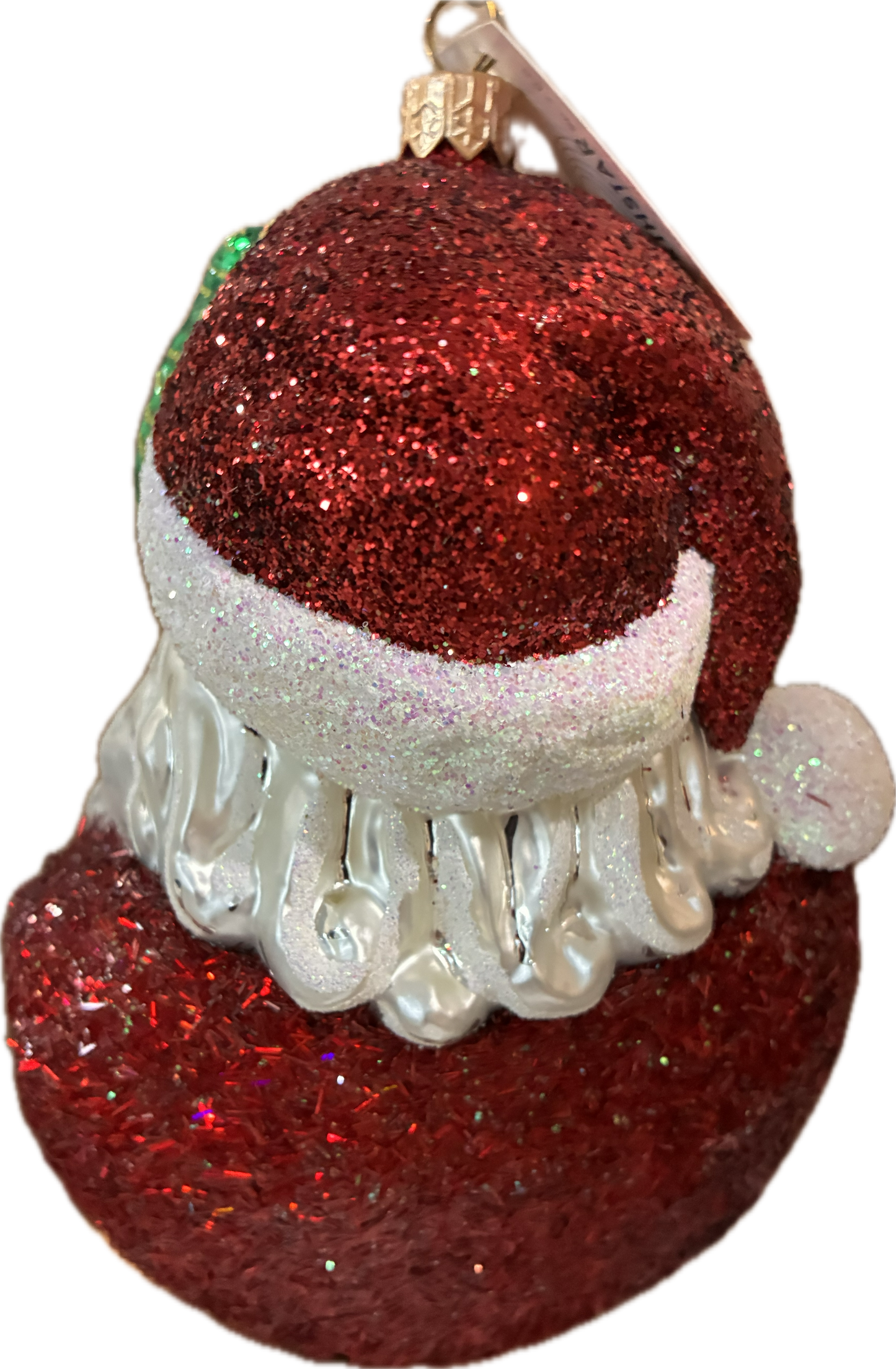 Smiling Holly Santa