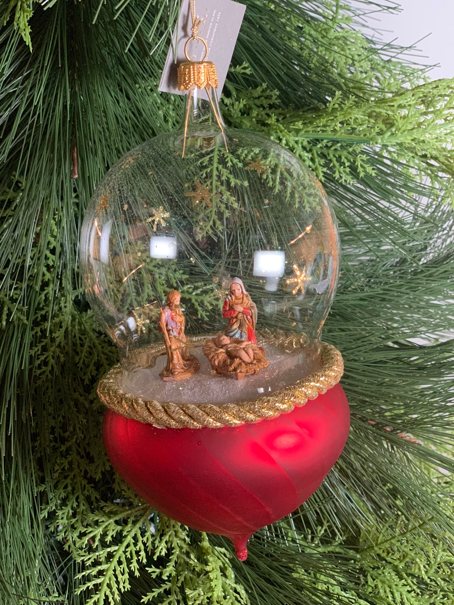 deCarlini Nativity Globe