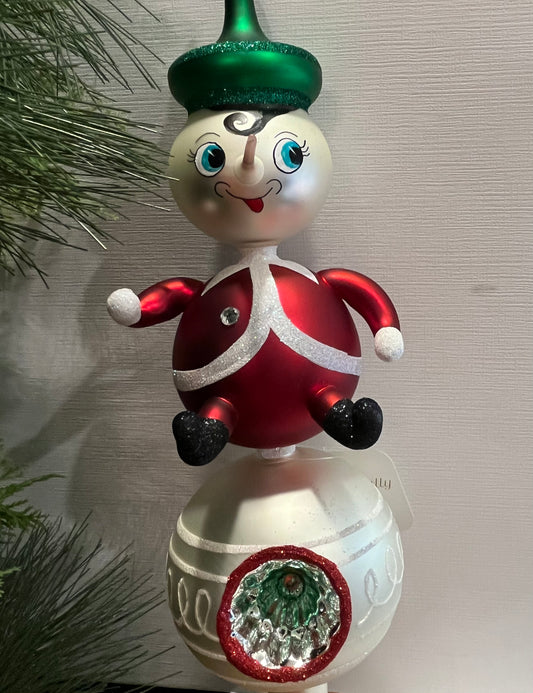 ChristmasJules Pinocchio Tree Topper